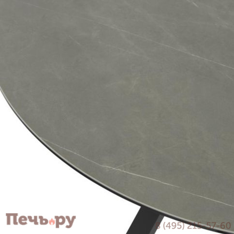 Обеденный комплект Brafritid Timra AL-R антрацит/черный, алюминий фото 3