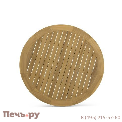 Обеденный комплект Brafritid Timra T-R антрацит/натуральный, алюминий/тик фото 3