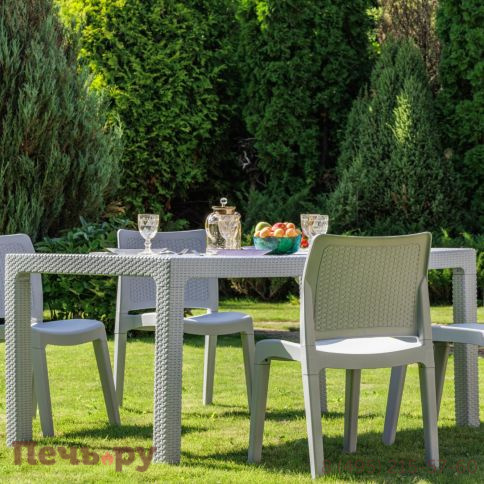 Обеденный комплект JULY S светло-серый фото 5