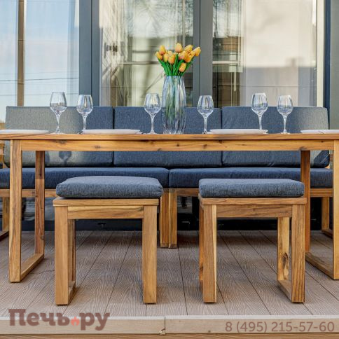 Обеденный комплект Royal Family BROOKLYN с диваном фото 4