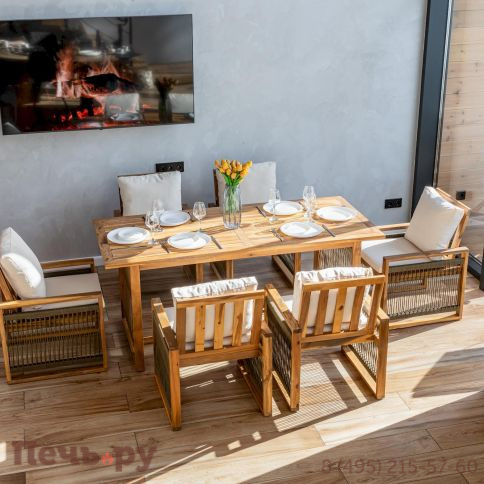 Обеденный комплект Royal Family GRAND MICHELLE оливковый фото 5