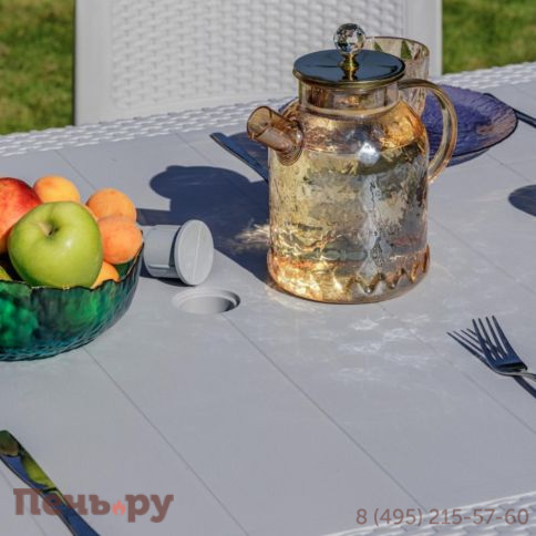 Обеденный комплект Royal Family JULY L светло-серый фото 9