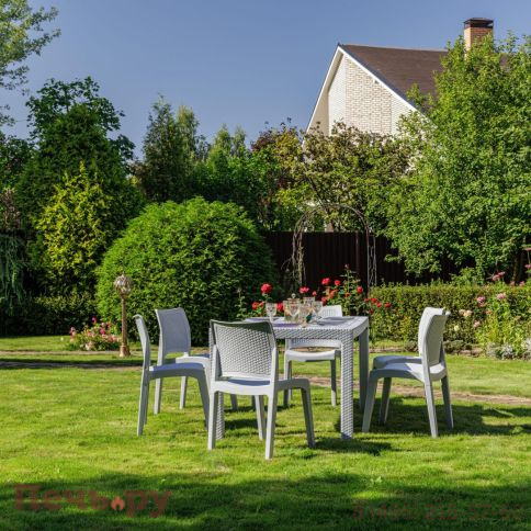 Обеденный комплект Royal Family JULY M светло-серый фото 2