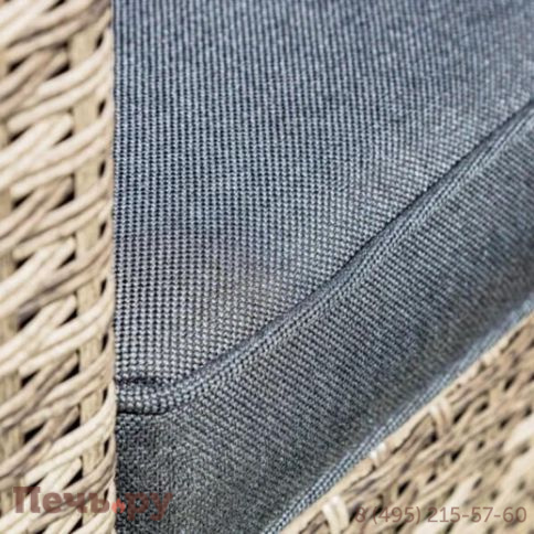 Обеденный комплект Royal Family Karl с трёхместным диваном серого цвета фото 5