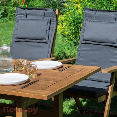 Обеденный комплект Royal Family KIMBERLY на 4 персоны(прямоугольный стол) фото 5