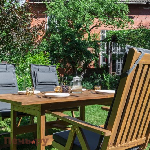 Обеденный комплект Royal Family KIMBERLY на 4 персоны(прямоугольный стол) фото 6