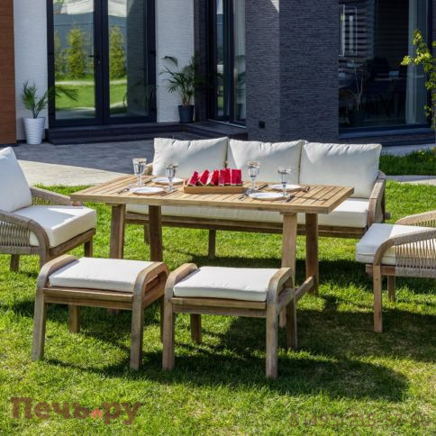 Обеденный комплект Royal Family MICHELLE бежевый фото 4