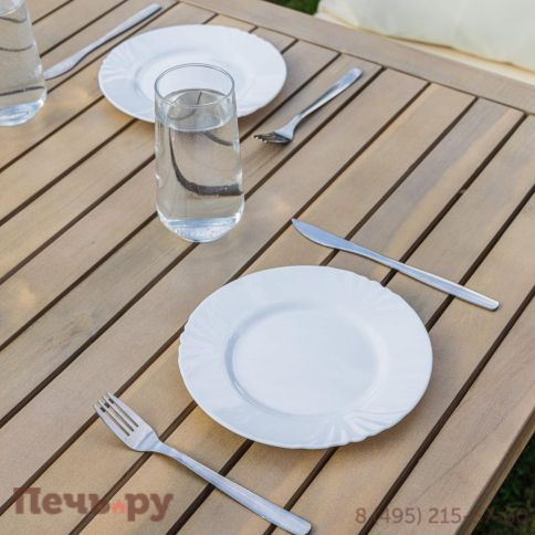 Обеденный комплект Royal Family MICHELLE на 6 персон из натуральной акации фото 6