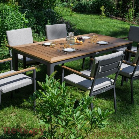 Обеденный комплект Royal Family OSCAR со столешницей из поливуда фото 4