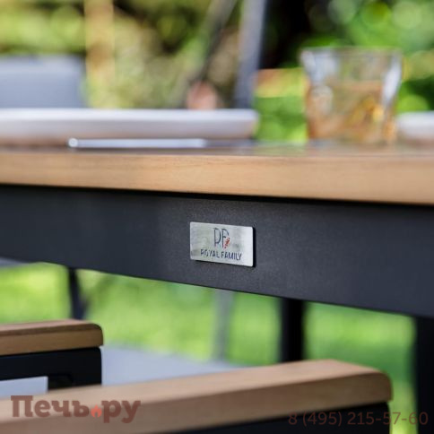 Обеденный комплект Royal Family Oscar со столешницей из тика фото 7