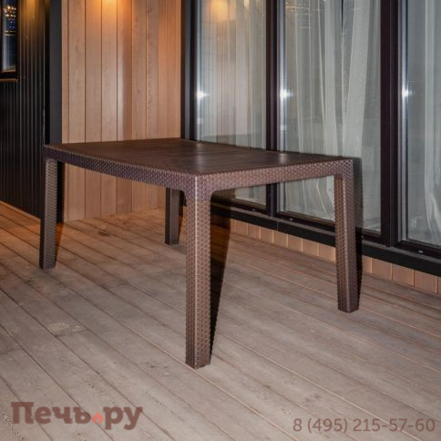 Обеденный стол Royal Family JULY коричневый фото