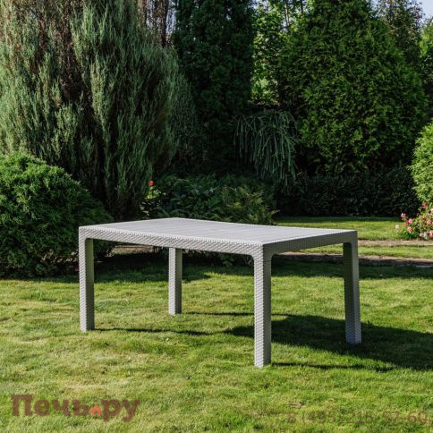 Обеденный стол Royal Family JULY светло-серый фото