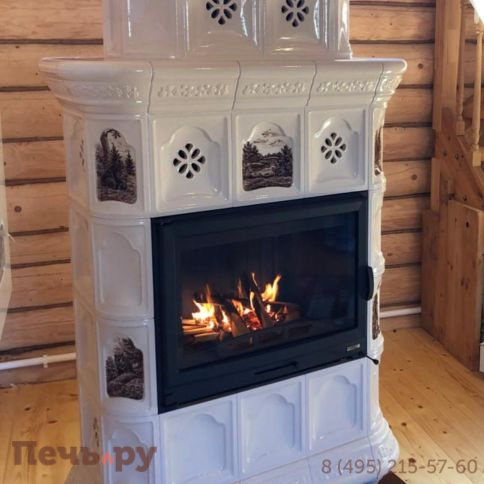 Облицовка камина КимрПечь Истра пристенный-двухъярусный фото 15