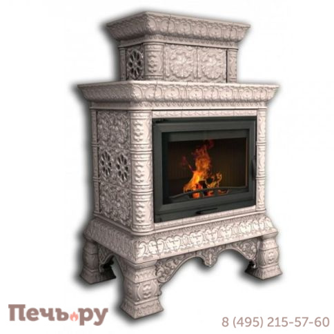 Облицовка камина КимрПечь Кострома центральный-двухъярусный фото