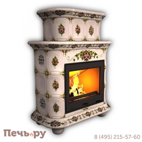 Облицовка камина КимрПечь Прованс пристенный - двухъярусный изображение Облицовка камина КимрПечь Прованс пристенный - двухъярусный фото