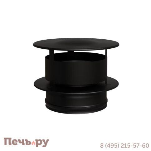 Оголовок Феррум BlackSide с ветрозащитой черный (AISI 430/ 0.5) фото