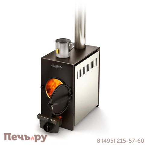 Отопительная печь ТМФ Авоська антрацит, НК фото
