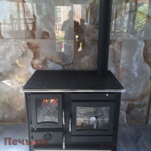 Отопительно варочная печь Guca Guliver cream фото 3