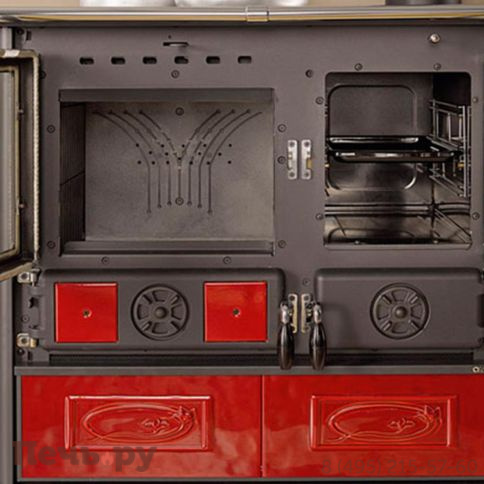 Отопительно-варочная печь La Nordica Rosa Reverse 2.0 Ceramica Liberty фото 4