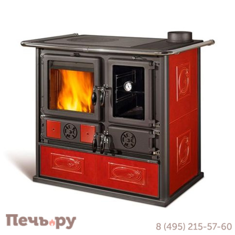 Отопительно-варочная печь La Nordica Rosa Reverse 2.0 Ceramica Liberty фото