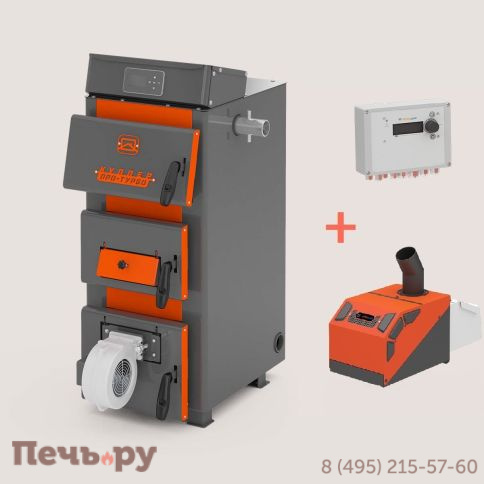 Отопительный котел Теплодар Куппер Про Турбо 16 с пеллетной горелкой фото 2