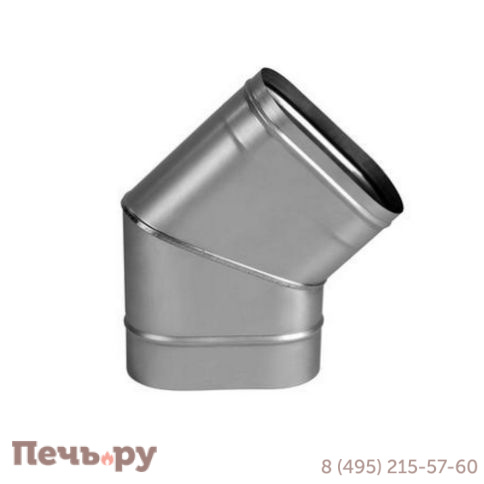 Отвод Вулкан VOR 45° 120x240 по узкой стороне (AISI 321 0.5мм) фото