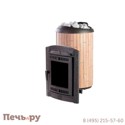 Печь банная Прометалл Атмосфера L+ КТТ в облицовке наборные ламели изображение 4 Печь банная Прометалл Атмосфера L+ КТТ в облицовке наборные ламели фото 4