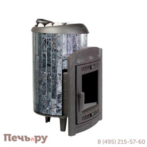 Печь банная Прометалл Атмосфера L+ КТТ в облицовке наборные ламели изображение 5 Печь банная Прометалл Атмосфера L+ КТТ в облицовке наборные ламели фото 5