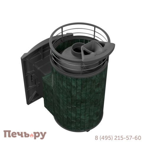 Печь банная Прометалл Атмосфера L ламель + сетка фото 13