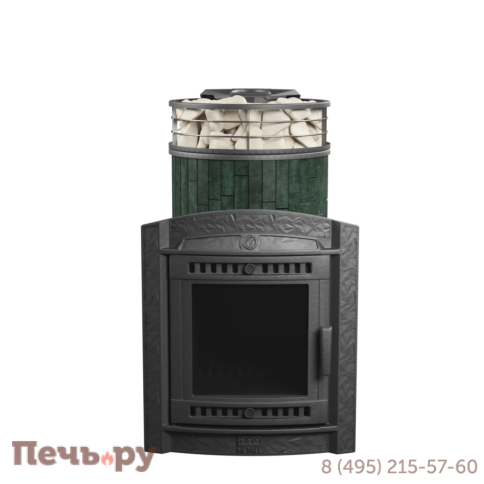 Печь банная Прометалл Атмосфера L ламель + сетка с тоннелем фото 24