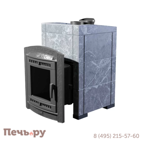 Печь банная Прометалл Атмосфера L+ в облицовке Талькохлорит изображение Печь банная Прометалл Атмосфера L+ в облицовке Талькохлорит фото