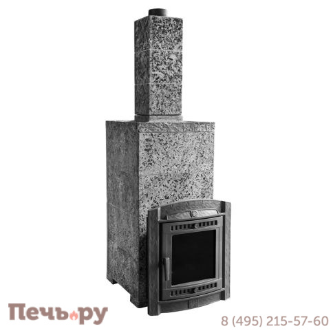 Печь банная Прометалл Атмосфера XL в облицовке Империя Пироксенит Элит фото 2