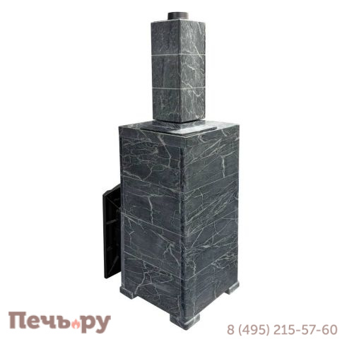 Печь банная Прометалл Атмосфера XL в облицовке Империя Талькохлорит фото 3