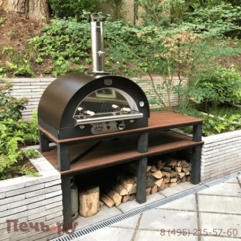 Печь Clementi Family Legna 60X60 Ramato фото 3