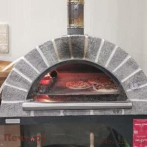 Печь Clementi Family Stone 80X60 Grigio фото