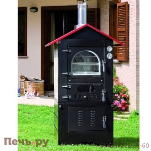 Печь Clementi Master Tetto e Pareti Inox 45X60 фото 2