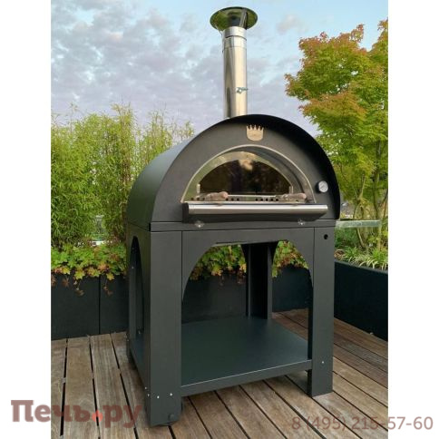 Печь Clementi Pulcinella Legna 60X60 Tutto Inox 304 фото 6