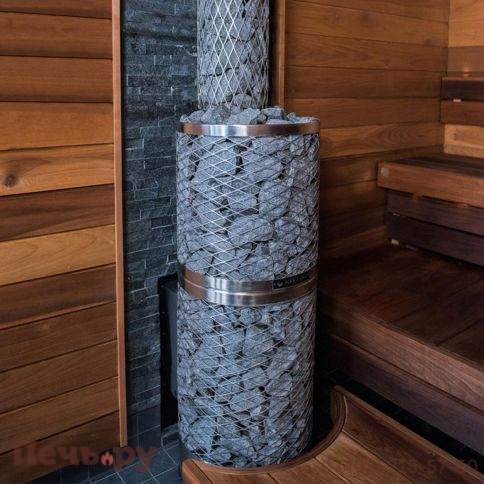 Печь для сауны KIVI IKI SL 2025 (сквозь стену, дверца открывается налево) фото