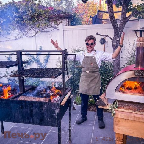 Печь дровяная Clementi Clementino Legna Inox фото 4