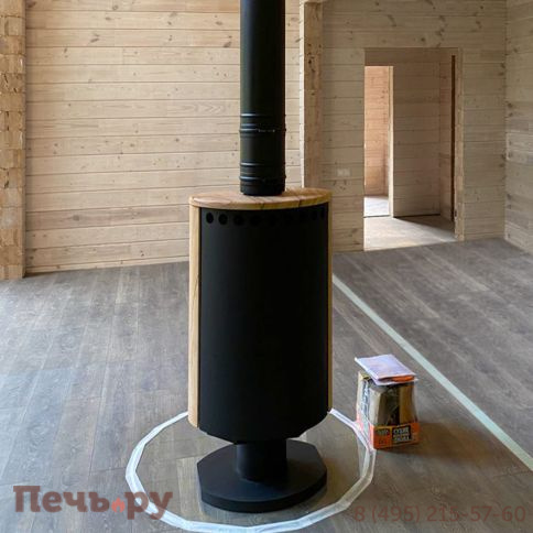 Печь камин ABX Arktis 8 поворотный фото 17