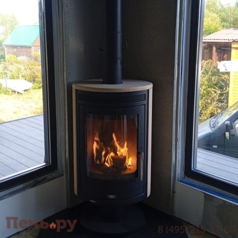 Печь камин ABX Arktis 8 поворотный фото 23