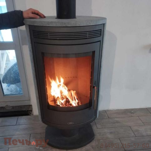 Печь камин ABX Arktis 8 поворотный фото 25