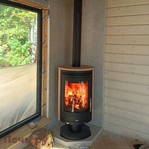 Печь камин ABX Arktis 8 поворотный фото 29