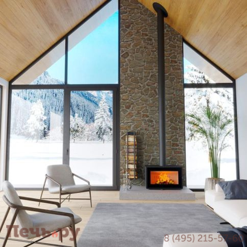 Печь камин Астов Куб 800 фото 5