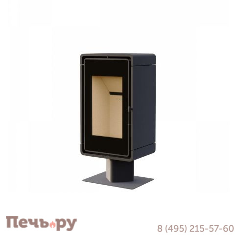 Печь-камин Астов Куб (ПК 4581) на низкой ноге фото 7