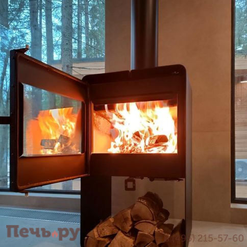 Печь камин Астов Кубус 500 фото 9