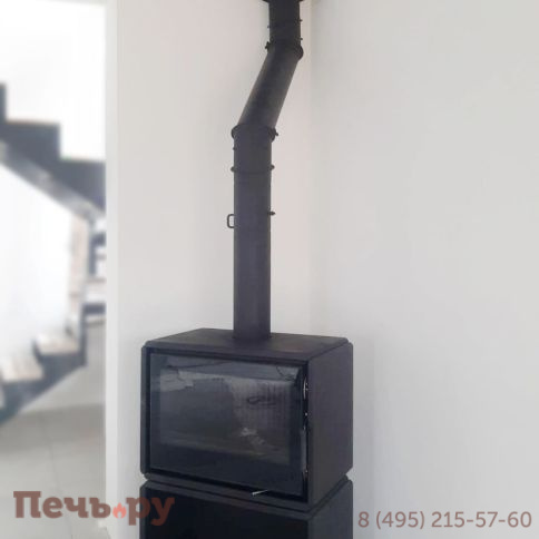 Печь камин Астов Легго ПК 7454 с нижним дровником фото 5