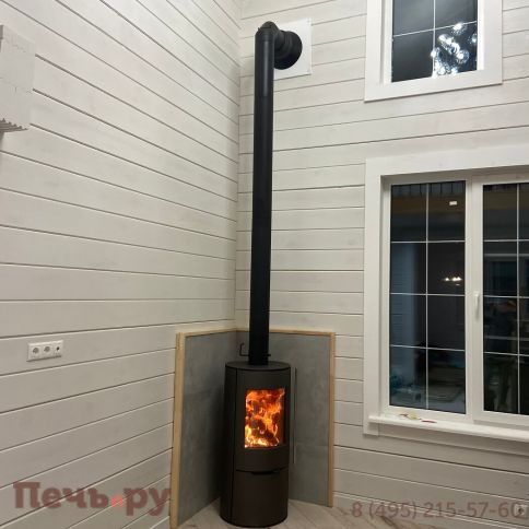 Печь камин Астов R1.0 (круглая задняя часть) фото 12