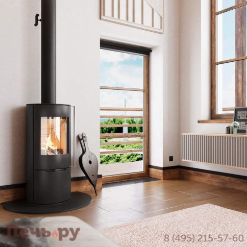 Печь камин Астов R1.0 (круглая задняя часть) фото 8