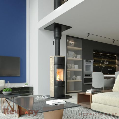 Печь камин Астов R1.0 L K фото 7